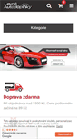 Mobile Screenshot of levne-autodoplnky.cz